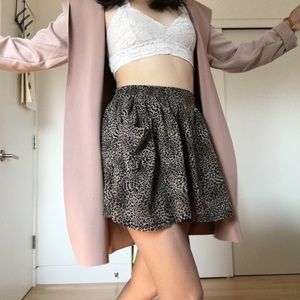 soft pink suede trench coat